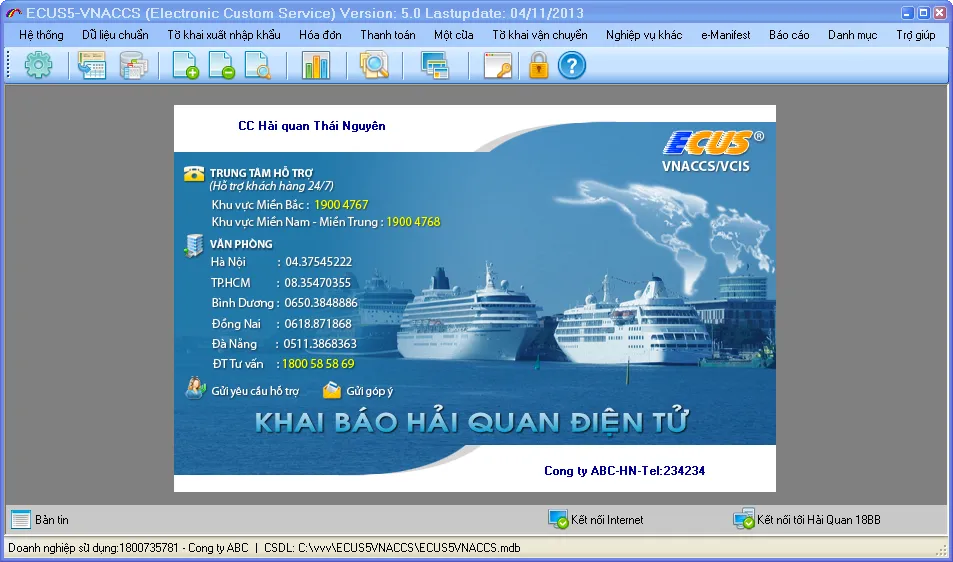 Các phần mềm khai báo hải quan điện tử mới nhất