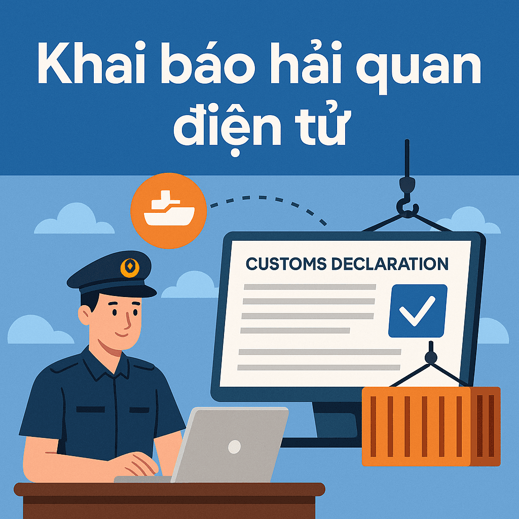 Nghiệp vụ khai báo hải quan điện tử là gì?
