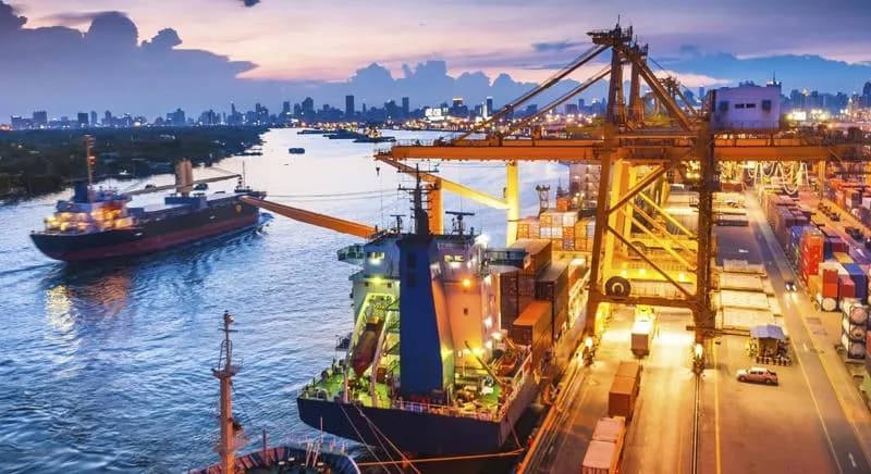 cảng biển vận tải hàng hóa đường biển