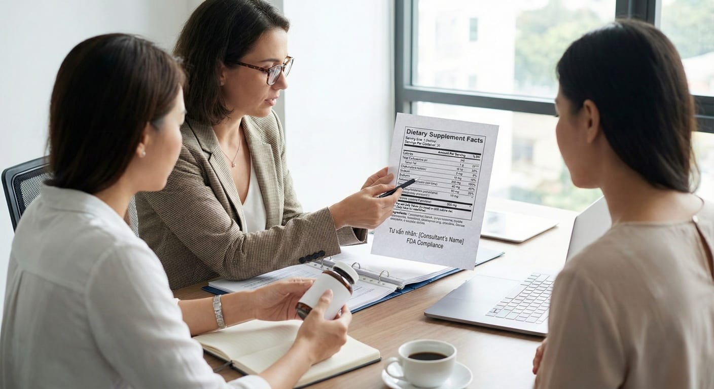 Tư vấn nhãn Dietary Supplement Facts