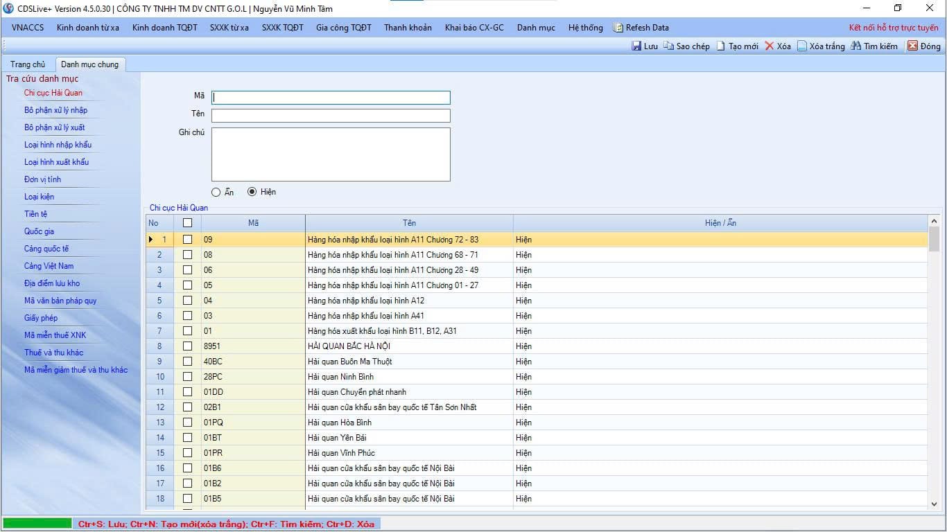 Nghiệp vụ xuất nhập khẩu